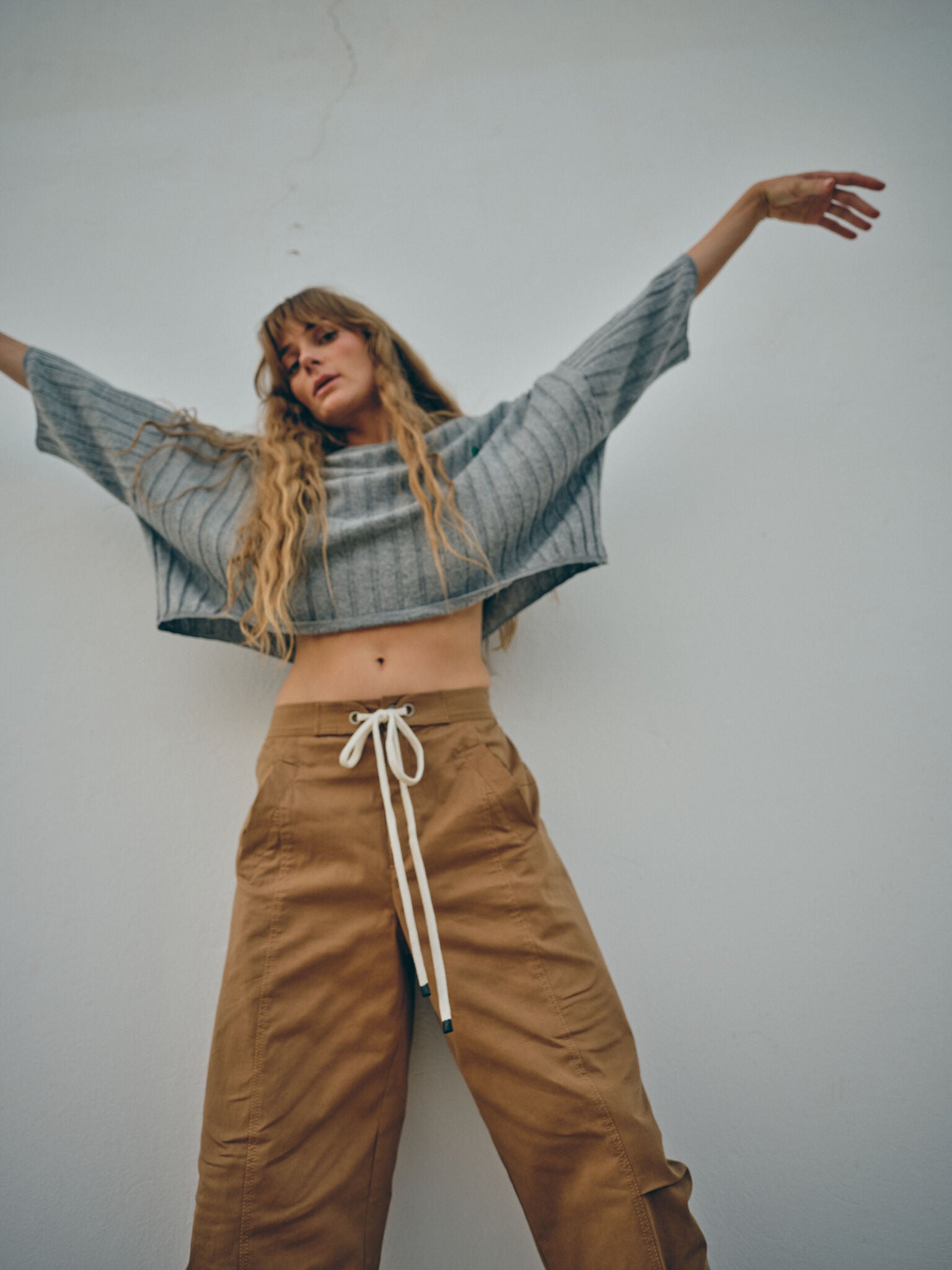 Modelshot / Grey Melange / Detail